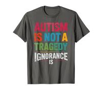 L'AUTISMO Kawaii Non TRAGEDIA L'IGNORANZA È Io Insegno OT ABA SPED Maglietta