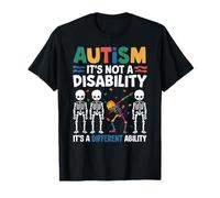 L'autismo non è una disabilità, è un'abilità diversa Dabbing Maglietta