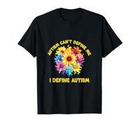L'autismo non può definirmi Definisco i fiori dell'autismo Maglietta