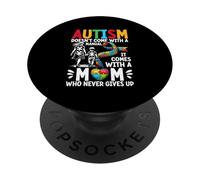 L'autismo non viene fornito con un manuale, viene fornito con una mamma autismo PopSockets PopGrip Adesivo