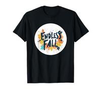 L'autunno colorato attende con Un Outfit Grafico Autunnale Senza fine Maglietta