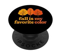 L'autunno è il mio colore preferito Autunno Amante Foglie Cadute Autunno PopSockets PopGrip Adesivo