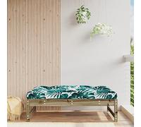 Lauuoeriau Casa & Giardino,Mobili-Giardino Poggiapiedi 120x80 cm Legno Impregnato Pino