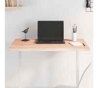 Lauuoeriau Casa & Giardino, Mobili-Tavolo Piano 80x50x2 cm Legno massello non trattato Rovere Live Edge