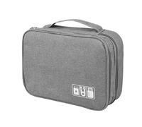 Lauviomify Organizer Cavi,Viaggio Accessori Organizzatore Custodia, Borsa per Gadget Elettronica Portatile per MacBook Adattatore, Cavo, Scheda SD, Caricatore, Mouse, Banca di Potere, Chiavetta USB