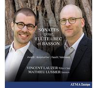Lauzer*Vincent/ Lussier*Mathieu - Sonatas For Recorder & Bassoon: Vivaldi Telemann