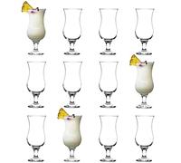 LAV 12 bicchieri Fiesta Pina Colada da 460 ml, stile uragano Poco Grande Cocktail Party
