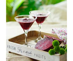 LAV 6X Clear 175ml Misket Bisket Bicchieri da Martini - Lavastoviglie Cassaforte Classic Bar Bar Champagne Espresso Cocktail Glass Set da Regalo Set