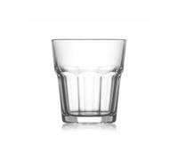 Lav Aras Bicchiere 6 Pezzi Classico Forma Multisfaccettata Resistenza Stabilità