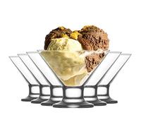 LAV Coppa Gelato Crema - in Vetro - 165 ml - 12 Pezzi