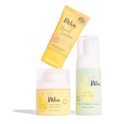 Lav Kids Daily Face Trio, set per la cura della pelle per bambini e | Dermatologicamente testato e vegano. Detergente per il viso, crema e SPF 50 per la pelle sensibile dei bambini