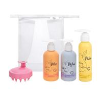 Lav Kids Pacchetto naturale per la cura dei capelli per uso quotidiano, estratto di alghe e idratante in sacchetto a rete (5)