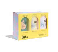 LAV KIDS Set da viaggio Essentials 3 x 30 ml, lozione per il corpo, shampoo e balsamo per bambini, ingredienti naturali, per pelli sensibili