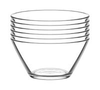 LAV Scodella per Cereali/Dolce Vega - in Vetro - 12 cm - 6 Pezzi