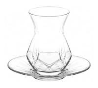 Lav Set di bicchieri da tè turchi ALYA, 165 ml, 12 pezzi (set da 6 persone)