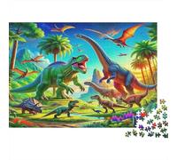 Lava-dragon Roaring in Volcanic Hell Jigsaw Puzzle Impossibili 1000Pcs Decorazione Per La Casa. Giochi Rilassamento E Intelligence Per Adulti E Ragazzi Da 14 Anni 38x26cm/1000pcs