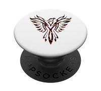 Lava Fire & Flames Phoenix Mitico Bird Rising Born Again PopSockets PopGrip Adesivo