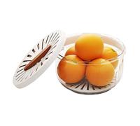 Lava-frutta e verdura | Manico pieghevole di grande capacità | Ciotola scolapasta da cucina cestino per verdure | Per casa frigorifero piano di lavoro lavello guardia pranzo picnic campeggio