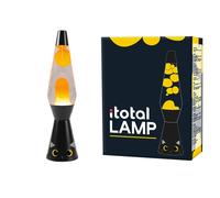 I-TOTAL® - Lampada Lava Spaceship Colorata Effetto Bolle Ipnotico, Design Retrò, Cera Fluida, Luce Rilassante, Lampada Decorativa per Casa e Ufficio (BLACK CAT)