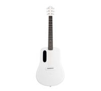 LAVA MUSIC - LAVA ME 4 CARBON SERIES 36'' - White electro acoustic guitar with Airflow bag
