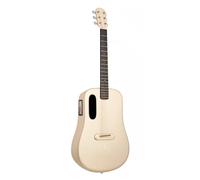 LAVA MUSIC - LAVA ME 4 CARBON SERIES 36'' - Gold electro-acoustic guitar with airflow bag