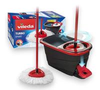 Lava pavimenti mocio mop rotante con strizzatura e centrifuga Turbo Smart