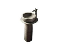 Lavabi da Appoggio Lavabo retrò da esterno for cortile, lavabo a colonna, WC for bagno di casa Lavandino da Bagno