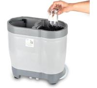 Lavabicchieri A Pressa Lavabicchieri Automatica con Spazzola Cilindrica E Ad Anello Scrub Interno Ed Esterno Installazione Semplice per Feste Bar Caffetterie
