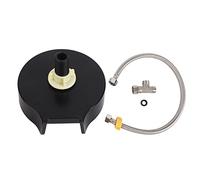 Lavabicchieri Automatico, Lavabicchieri per Lavello da Cucina, Lavabicchieri per Lavello in ABS, Lavabottiglie con Getto D'acqua Multiangolo, Pulizia Rapida e Profonda per Lavelli da Cucina