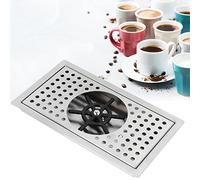 Lavabicchieri da Bar, Sciacquatrice per Tazze Lavatazze per Lavello G1/2 Pollici Diametro 114 Mm Acciaio Inossidabile 304 con Galvanica a Strati per Hotel, Caffetterie, Bar e Casa