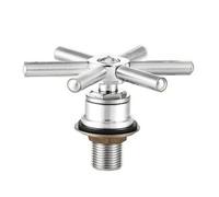 Lavabicchieri da Lavello Durevole, 110 Mm, Testa In Acciaio Inossidabile - Modello Con Base Alta