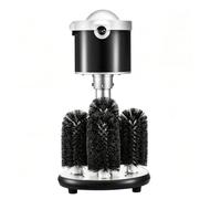 Lavabicchieri Elettrico Professionale, Pulitore Per Bicchieri Da Bar A 5 Spazzole, Macchina Per La Pulizia Di 600 Bicchieri/ora Per Calici Da Vino, Lavabicchieri Da Bar Per Calici Da Champagne,