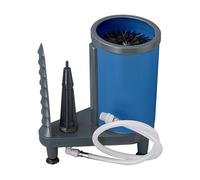 Lavabicchieri, Lavatrice ad Alta Pressione per Tazze, Pulitore per Bottiglie per Lavello da Cucina, con Spazzola a Densità a 360°, Tubi Flessibili(Blue)