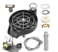 Lavabicchieri Per Lavello,Pulitore Bottiglie Acciaio Inossidabile ad Alta Pressione - Pulitore Bicchieri | Per Casa Hotel Ristorante Appartamenti Attività Commerciali Noleggio Panifici