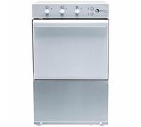 Lavabicchieri Professionale WORLDMAI 35x35 con Pompa di Scarico e Dosatore Brillantante. Macchina Lavapiatti per Cucina di Ristorante, Bar e Horeca. - MADE IN EUROPE