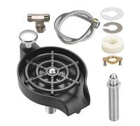 Lavabie Lavello Da Cucina 2 In 1 - Dispositivo Di Risciacquo A Pressione In Acciaio Inossidabile, Pulitore Di Bottiglie Da Banco Accessorio Per Ugello Compatto, Per Il Lavaggio Del,