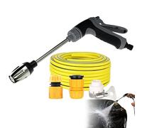 Lavabile a pressione portatile con pantaloni, 10 metri, pulitore regolabile per esterni, Quick Connect High Power Washing Machine for Industrial and Commercial Use | Pulitore ad alta pressione per