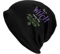 Lavabile Berretto da Notte,Wiccan Pagan I'm A Witch Every Day,Beanie Invernale Cappelli,Classica Cappello Lavorato per Sci,Chemio,Donna