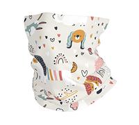 Lavabile Cerchietto per Capelli, Protezione del Viso Cartoon Dogs Cute Animals Colorful Traspirante Headwrap per Donna Sports Uomo
