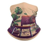 Lavabile Cerchietto per Capelli, Scaldacollo Plant Chair Elegante Sciarpa al Collo per Ciclismo Outdoor Sports