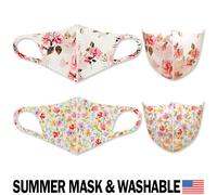 Lavabile Maschera - Unisex Adulto Riutilizzabile Traspirante 3D Viso Elastica