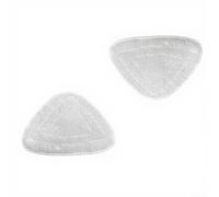 Lavabile per panni per pulitore a vapore fino a 60 °C per lavabili per (A) | Set di 3 pezzi, per bianco per tutti i giorni, a righe per lo sporco, compatibile con Plus