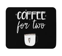 Lavabile Tampone per Mouse, Coffee for Two Baby Bump Future Mom Tappetino per Il Mouse Antiscivolo Gaming Mousepad per Ufficio Laptop PC