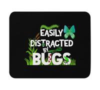 Lavabile Tampone per Mouse, Kingdom Enthusiasts Graphic Insect Qu-Eens Entomology Science Tappetino per Il Mouse Antiscivolo Gaming Mousepad per PC Laptop Casa