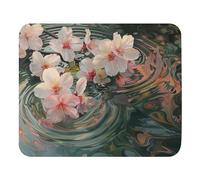 Lavabile Tappetino per Il Mouse, Cherry Float On The Water, Multifunzionale Tappetino Mouse, Gaming Mousepad, 25X30cm, Ufficio, PC, Laptop