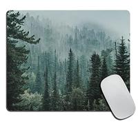 Lavabile Tappetino per Il Mouse Deep Green Gaming Mousepad Tappetino per Mouse 25x30cm per Notebook,Laptop,Ufficio