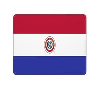 Lavabile Tappetino per Il Mouse, Flag of Paraguay, Pratica Tappetini Mouse, Mousepads, 25X30cm, PC, Notebook, Casa