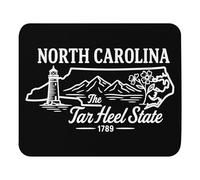 Lavabile Tappetino per Il Mouse, North Carolina State, Pratica Tampone per Mouse, Gaming Mousepad, 25X30cm, Casa, PC, Laptop