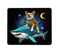 Lavabile Tappetino per Mouse, Fish Corgi Dog Puppy Funny Cute Animal Starry Night Tappetino per Il Mouse Antiscivolo Gaming Mousepad per Ufficio Computer Notebook