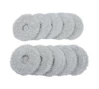 Lavabili riutilizzabili Mop Pads Microfibra Robot Aspirapolvere Panni | Questi panni in microfibra lavabili catturano efficacemente lo sporco e i peli degli animali domestici per mantenere i
